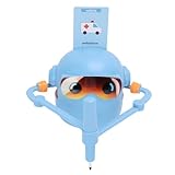 Xiuganpo Intelligentes Zeichenroboter-Spielzeug mit 100 Karten und 14 Bunten Stiften, Pädagogischer Malroboter für , Kreatives Lernen, Kompakt und Tragbar (Blue)