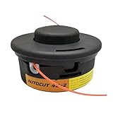 Automatischer Fadenschneiderkopf, Ersatz für Rasentrimmer, Ersatzteile für Rasenmäher, hochwertige Ersatzteile mit D-Kopf