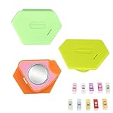 HARY 3 Stück Magnetische Nahtführung mit Skala Multifunktionale Halterung für Nähmaschinen Zubehör für Verschiedene Nähmaschinenmodelle