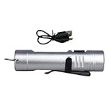 Mini LED-Taschenlampen – wiederaufladbarer Akku 1200 mAh Multifunktional | helle Taschenlampe, zum Gehen, Camping, Wandern, Reisen, Lesen sowie Wandern im Rucksack