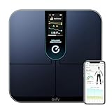 eufy by Anker WLAN Fitness Tracking Smart Scale P3, intelligente Waage mit Analyse, virtuelles 3D-Körpermodell, digitale Körperwaage mit 16 Messwerten, Herzfrequenz, BMI, Bluetooth, mit App
