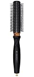 Olivia Garden OG Barber Rundbürste mit keramikbeschichtetem Schaft, schnell trocknend und V-förmige Borsten für einfaches Styling auf Männerhaaren, 2,5 cm