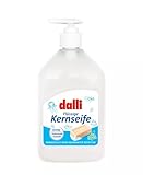 Dalli Kernseife flüssig 500ml | Allergiker Pflege-Kernseife | Für sensible Haut | Vegan, dermatologisch getestet
