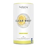 foodspring Clear Whey, Lemonade, 480g, Leichter und erfrischender Protein-Shake mit hochwertigem Whey-Isolat