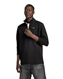 G-Star RAW Herren Half Zip Tweeter, Schwarz (dk Black D23909-D136-6484), XXL