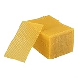 30 Stück Bienenwachs-Foundation-Blätter für Imker, Kerzenhersteller und DIY-Projekte