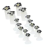 Homoyoyo 3 Sätze Silikon Zehentrenner Weich Fußpflege Zehenspreizer für Damen Pediküre Nagellack Präzision Hallux Valgus Korrektur Überlappende Zehen Nagelkunst Pflege