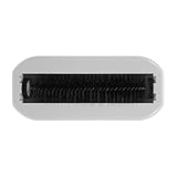 HONMEET Ergonomischer Handkrümelkehrer Rollender Krümelbürste Kompakte Mehrzweck Reinigungsbürste für Haare Flusen und Essenskrümel Böden und Polstern