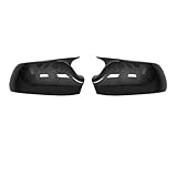 Kompatibel for Mazda 6 Atenza GG 2003 2004 2005 2006 2007 2008 Rückspiegelkappe Tür Außenspiegelabdeckung Schale Flügelseitenspiegelgehäuse(Carbon fiber pattern)
