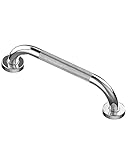 Howdah Haltegriffe für Senioren 30 CM Wand Verchromt Edelstahl Badezimmer Haltegriff, Dusche Griff, Bad Griff, Duschgriffe für Senior und Behinderte Badewanne Anti-Rutsch-Muster