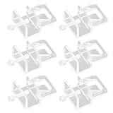 Aquarium-Deckel-Clips, Abdeckung für Aquarien, Acryl-Tankabdeckungen, 6 Stück, transparente Acryl-Aquariumabdeckungs-Clips, kreativer dicker Aquarium-Deckel-Clip, Ersatz für Aquarium-Tanks