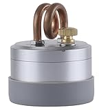 Csafyrt Alkoholherd 2,4x2,8 Zoll 50 ml Mini -Alkoholherd mit Nonslip Pad Tragbarer Metallbrenner zum Camping -Rucksackwanderung