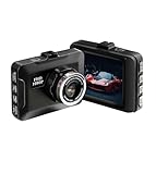 AntDau71® - DVR Auto, Dashcam mit G-Sensor, Full-HD-Aufnahme, Bewegungsmelder, 2-Zoll-Bildschirm, Nachtsicht, Weitwinkel, Parkmodus - CW913