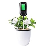 Bodenfeuchtigkeitstester für Pflanzen, digitale Bodentestsonde, pH-Monitor, Wasserzähler für Zimmerpflanzen, digitale Bodentestsonde genau für Blumen, Bauernhof und Zimmerpflanzen, Sukkulenten, Töpfe