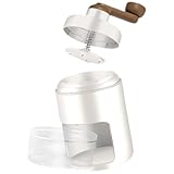 Generisch Manuelle Eiscrusher Maschine Tragbarer Eiswürfelzerkleinerer für Familienfeiern und Outdoor Aktivitäten Robust und Leicht zu Pflegen