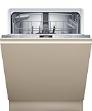 Neff S155EAX08E, N 50, Smarter Geschirrspüler Vollintegriert, 60 cm, Besteckkorb, Made in Germany, automatische Türöffnung, besonders leise Spülmaschine, höhenverstellbarer Oberkorb, Schmutzerkennung