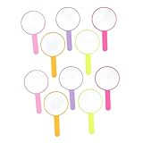 Beaupretty 10 Stück Runder Schminkspiegel Kosmetikspiegel Kreisförmige Spiegel Echter Süßer Kompaktspiegel Kosmetikspiegel Tragbarer Schminkspiegel Mit Vergrößertem Licht Runder