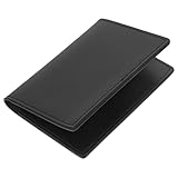 VALICLUD Business Card Holder Herren aus Echtem Schlankes Robustes Kartenetui Praktisch für Visitenkarten Kreditkarten Ausweise Leicht und Tragbar für Business und Alltag