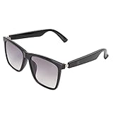 Garsent Smart Brille, IP65 Wassersicheres Smart BT -Brille, Drahtlose Sonnenbrille mit Mikrofon, Antiblau -Licht, Berührungsanruf, Musiknavigation, Offene Ohrbluetooth -Sonnenbrille für