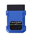 Flaconi ODB2 Diagnosegerät,Auslesegerät Auto,OBD II Diagnose Scanner für Fahrzeuge Überprüfung der Motorlichter,OBD2 Bluetooth Diagnosegerät Scanner Code Leser für iOS Android iPhone Windows
