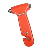 Hochleistungs-Auto-Nothammer – 2-in-1-Glasbrecher & Gurtschneider für schnelle Flucht, Fahrzeugsicherheitsgerät mit rutschfestem Griff – Unverzichtbares Autozubehör für Familien und LKW-Fahrer