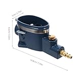 GRIRIW Pneumatischer Tragbarer Zündkerzenreiniger mit Sandstrahlfunktion zur Schnellen Kohlestoffentfernung Langlebige Zündkerzenpflege für Rasenmäher und Auto motorwartung