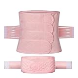 Xistuoz Postpartum Taille Wrap, postpartale Bauchgurt | Verstellbare elastische Erholungsgürtel für den postpartalen Bauch | Atmungsaktiver Bauch-Taillen-Shaper nach dem