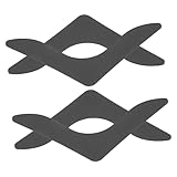 LAPYAPPE 4 Stück Anti Rutsch Aufkleber Für Teppiche Waschbar Für Teppiche Teppichgreifer Für Läufer Teppichaufkleber Anti Rutsch Griff Teppichaufkleber Teppichband Teppichpads