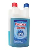 PAZAZZ Milk Cleaner Milchsystemreiniger für Kaffeevollautomaten - flüssig - 1000 ml - 12er Pack