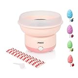 Princess Zuckerwattemaschine, 500W Leistung, BPA-frei, Kompaktes Design, Mit 10 Stäbchen & Messlöffel, Spülmaschinengeeignete Teile, Rutschfeste Füße, Einfache Bedienung, 292990
