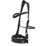 PFIFF 103115 Kappzaum Anatomic Soft-Shape, anatomisch, gepolstert, Schwarz, Cob