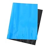 FONDOTIN Wasserfeste Rückwandfolie Aquarium Hintergrundfolie Doppelseitiger Einfarbiger Dekorationsaufkleber Selbstklebend Geeignet für Glatte Flächen und Fischbecken