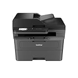 Brother MFC-L2860DW 4-in-1-Multifunktions-Laserdrucker, 34 ppm, Duplexdruck, 6,8 cm Touchscreen-Farbdisplay, Fast Ethernet, WLAN mit 5 GHz und USB 2.0