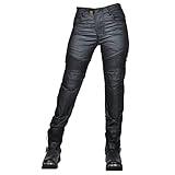 HOMDECR Damen Slim Fit Motorrad Jeans Mit Protektoren Knie Und Hüftprotektoren Stretch Slim Fit Denim Motorradhose Cargo Motorradjeans Schutzhose Biker Pants (M)