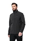 Jack Wolfskin Herren Whirlwind Mens Softshelljacke, Schwarz, L EU