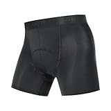 GORE WEAR C3 Herren Fahrrad-Boxer-Shorts mit Sitzpolster, L, Schwarz