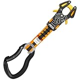 KONG – Express Frog, aus Aluminium, D-Form, Farbe Orange