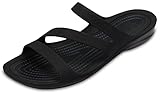 Crocs Damen Swiftwater W Sandalen, Schwarz, 39/40 EU