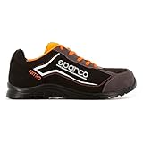 Sparco Sicherheitshalbschuh Nitro Black Orange S3 SRC Größe 45