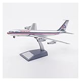 Ferngesteuertes Flugzeug Für US B707 707-300 N8435 Flugzeug Modell Spielzeug Erwachsene Fans Sammeln Souvenir Diecast Legierung Maßstab 1:200