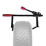Mocoli Reifenmontiergerät, Manuelle Reifenmontiermaschine Auto LKW Motorrad Abdrücker Werkzeugwechselmaschine Tragbare Radhalterung Demontagemaschine für Demontage Von Motorradreifen