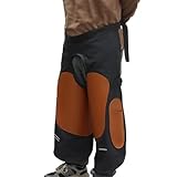 Generisch Pferdeschürze | Verstellbare Ausrüstung Für Schwere Arbeit Mit 2 Werkzeugtaschen | Schweißerschürze - Für Feuerwehr Mechaniker Schreiner und Bauarbeiten in Werkstatt und