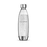sodastream 1L Kunststoffflasche Fuse mit Edelstahl-Elementen, 1er-Pack