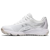 ASICS Damen GEL-Course Ace Golfschuhe, Weiß/reines Silber, 39.5 EU