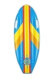 Bestway Wellenreiter in Surfboardform, Stars and Flowers, 114 x 46 cm (Blau)