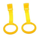 BESPORTBLE 2 Stück Teiliges Steh Ringe aus Robustem Material Sichere Krippenhängeringe zur Unterstützung Beim und Balancetraining Einfache Montage für Kleinkinder im Laufstall