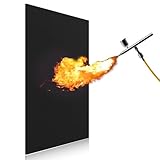 Feuerfeste Unterlage, Hitzebeständiges Material bis zu 982 °C, Lötmatte als feuerfeste Matte für sicheren Brandschutz - Brandschutzmatte als ideale Feuerschutzmatte, Hitzeschutzmatte Nicht brennbar