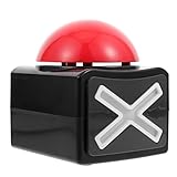 Box Responder Talent Buzzer Lichter und Sounds Buzzers Team Antwort Buzzers Klassenzimmer Summer Falsche Antwort Buzzer Down Timer Glow Toys Konvex Spiel Buzzer Kunststoff Glanz mit Lichtern