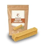 Wildfang® Hartkäse Kaustab nach Himalaya Rezept für Hunde, Kauspielzeug, langanhaltender Kauspaß, geruchlos, Nicht splitternd, alle Hundegrößen u. Welpen, Himalaya-Yak-Hundekauknochen - XS