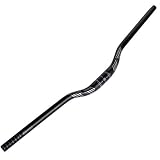 FIFTY-FIFTY MTB Lenker 31,8 Riser, Aluminiumlegierung Fahrradlenker, Mountainbike lenker 31,8mm Durchmesser 780mm Breit (Schwarz)